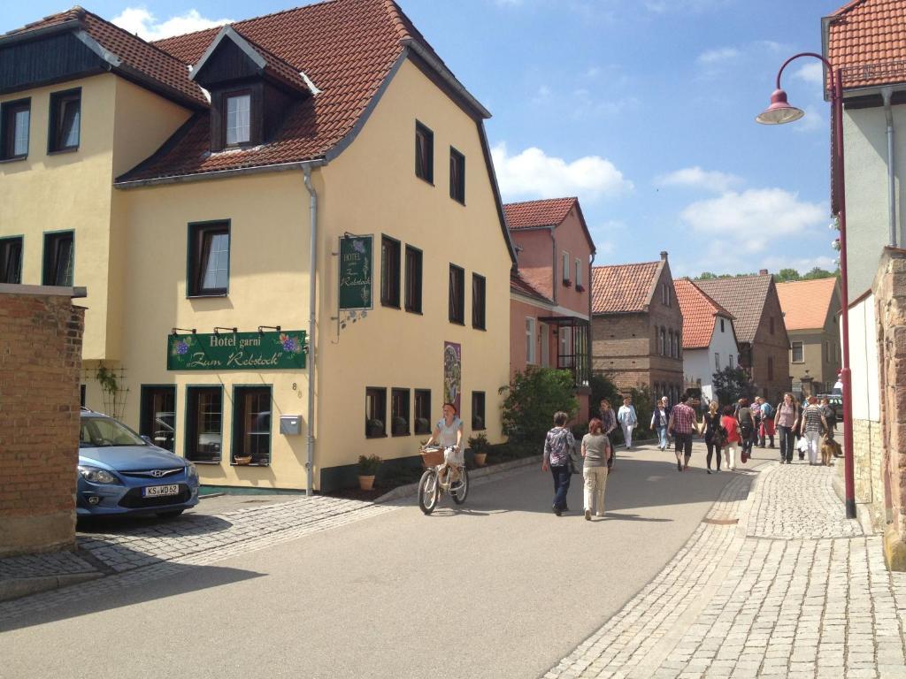 Hotel Garni Zum Rebstock Naumburg  Eksteriør billede