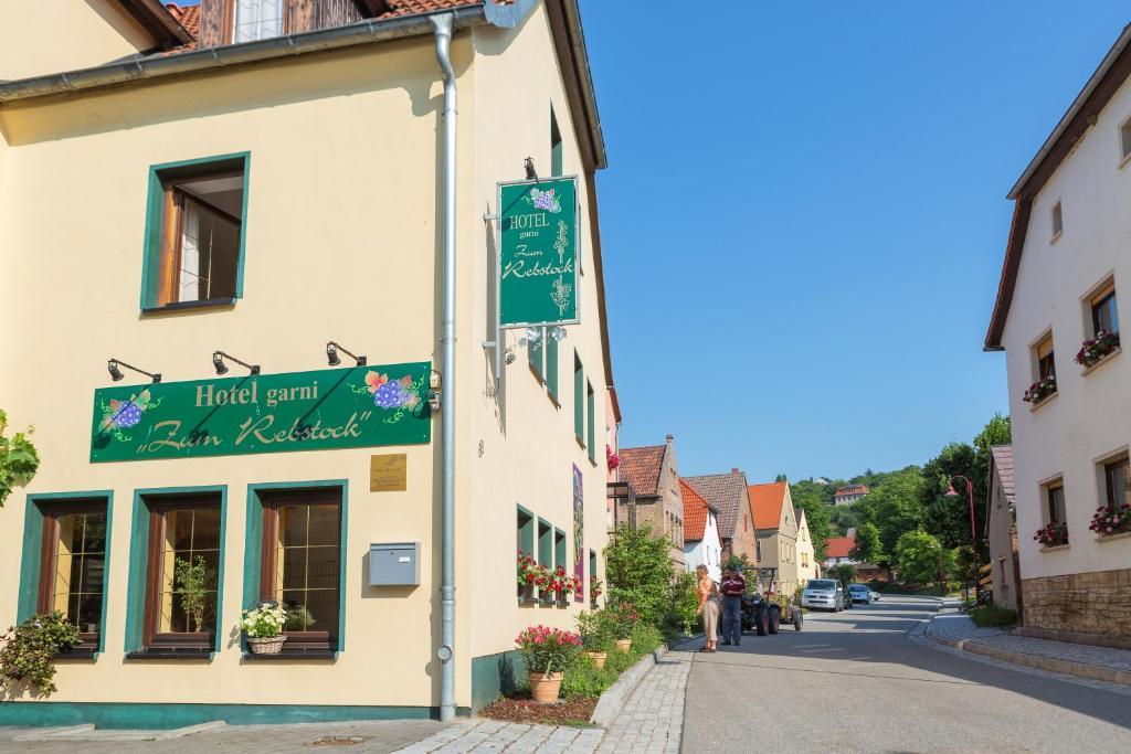 Hotel Garni Zum Rebstock Naumburg  Eksteriør billede